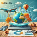 Seasonal Travel Trends: How to Adjust Your Affiliate Strategy with Expedia - ai blue toned image of travel