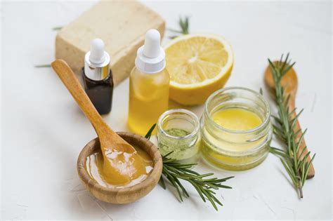 organic natural items used in skincare